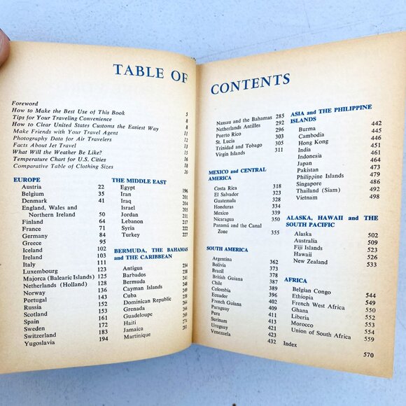 NEW HORIZONS WORLD GUIDE (1958) by Pan American World Airways Hardback Book - Picture 8 of 10